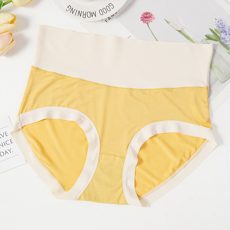 Jednobojno bešavno donje rublje sa širokim rubom i visokim strukom za trudnice velike veličine Ženske mekane prozračne i udobne gaćice