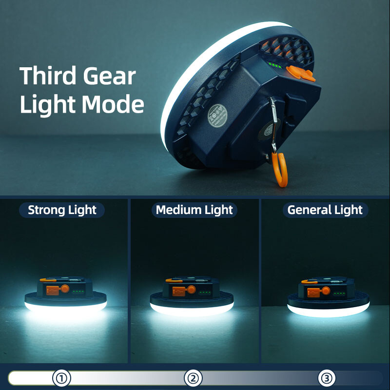 Palapinės šviesos įkraunamas žibintas, nešiojamasis avarinis naktinio turgaus apšvietimas, lauko stovyklavimo lemputės žibintuvėlis, namų avarinis šviesos diodas