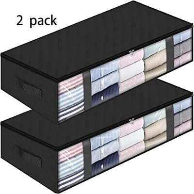 Saci de depozitare, depozitare haine, containere de depozitare sub pat, organizatoare pliabile de depozitare pentru haine și lenjerie de pat