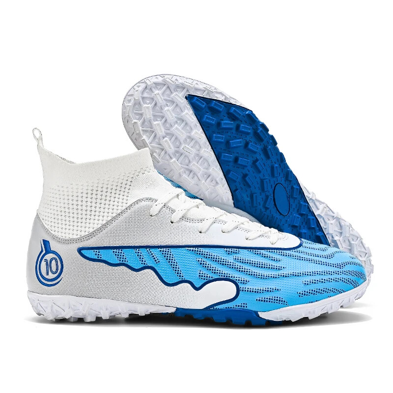 2024 Férfi futballcipők csúszás- és kopásálló, kiváló minőségű mesterséges pályás futballcipők felnőtt edzésekhez