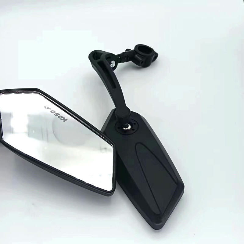 Kerékpár hátsó visszapillantó tükör Kerékpár Kerékpározás Tiszta, széles hatótávolságú hátsó irányzék Visszapillantó reflektor Állítható kormány bal jobb oldali tükör