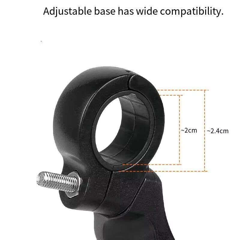 Velosipēda atpakaļskata spogulis kalnu velosipēda HD atstarojošais spogulis ar akumulatoru velosipēda regulējams spogulis āra braukšanas piederumi