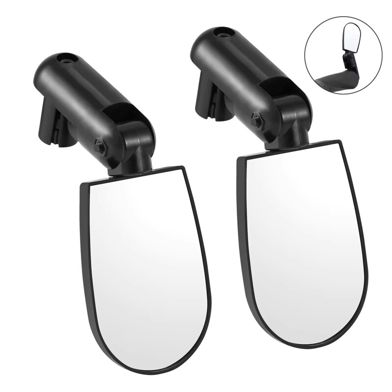 Retrovizori za bicikle Podesiva rotacija MTB Biciklistički retrovizori za biciklizam na otvorenom Retrovizor na upravljaču širokog kuta