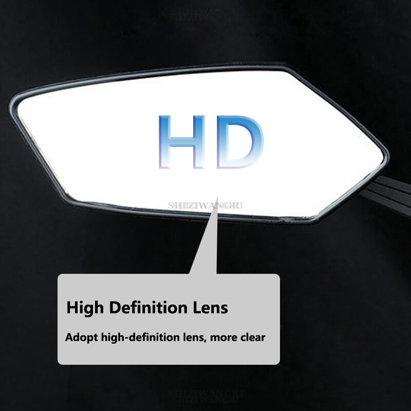 Dviračio galinio vaizdo veidrodėlis plataus diapazono galinis taikiklis galinio vaizdo atšvaitas Reguliuojamas vairas, kairysis dešinysis veidrodis, dviratis, skaidrus