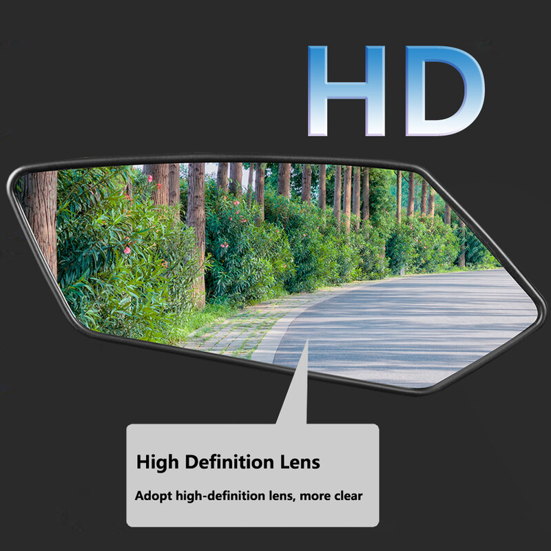 Kerékpáros tükör kerékpáros visszapillantó tükör kerékpárhoz HD állítható kerékpáros tükrök, bal jobb szögű széles kerékpártartozékok