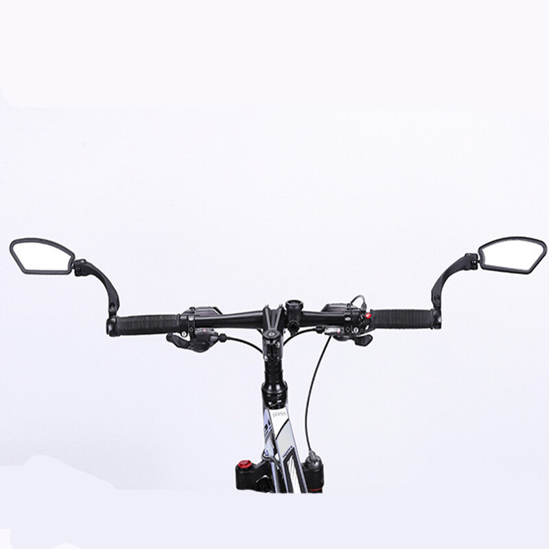 Καθρέπτης οπισθοπορείας ποδηλάτου Bike Cycling Καθαρή ευρεία εμβέλεια πίσω όψη Ανακλαστήρας οπισθοπορείας ρυθμιζόμενος τιμόνι Αριστερός δεξιός καθρέφτης