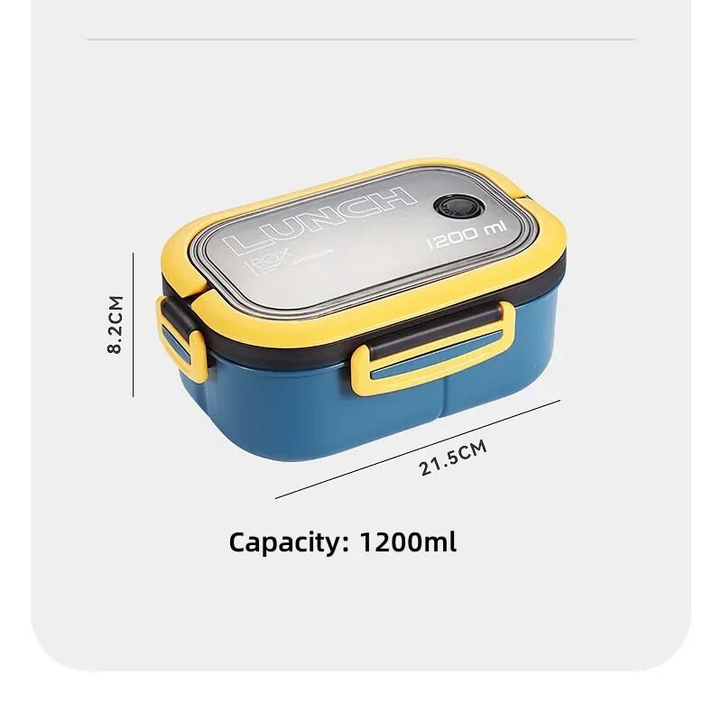 Miela priešpiečių dėžutė vaikams Skyriai Mikrobangų krosnelė Bento Pietų dėžutė Vaikų Vaikų Mokykla Lauko Stovyklavietė Piknikas Nešiojamas maisto konteineris