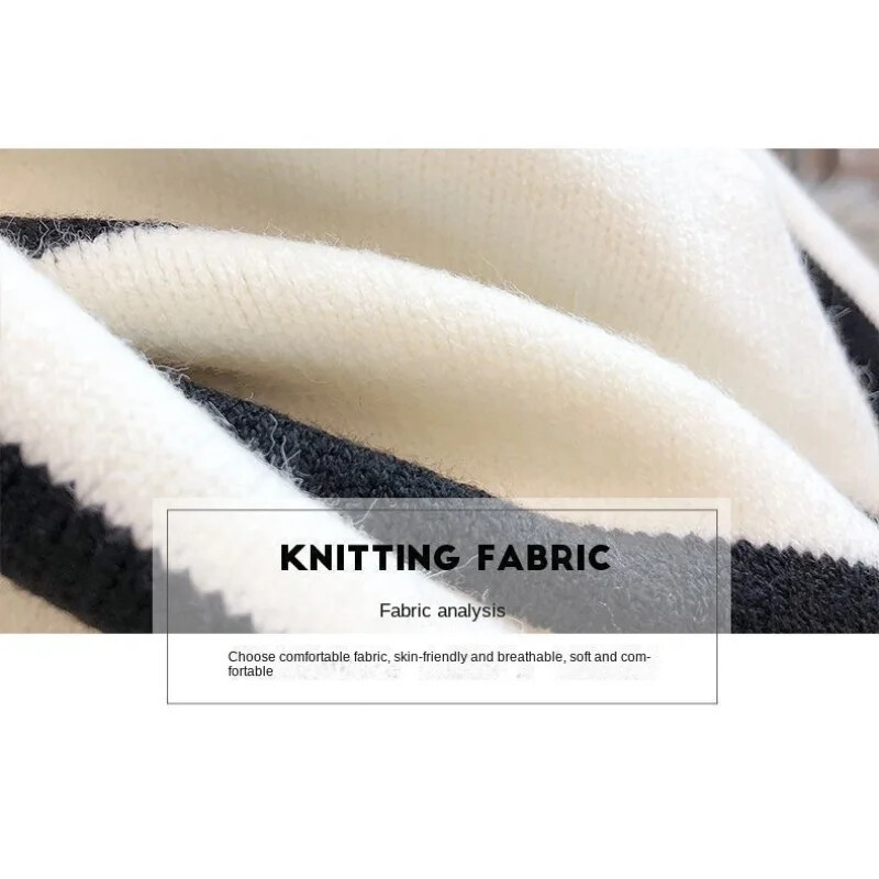 Naiste kampsun sviiter Kevad- ja sügispesu 2024 Uus lukuga triibuline aluskate lühikeses stiilis populaarne premium naiste kampsun