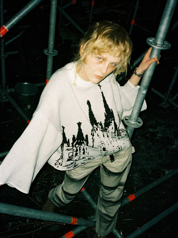 Harajuku široki džemper, muški hip hop ulični zimski gotički pulover džemper za žensku modu, uniseks y2k odjeća džemper