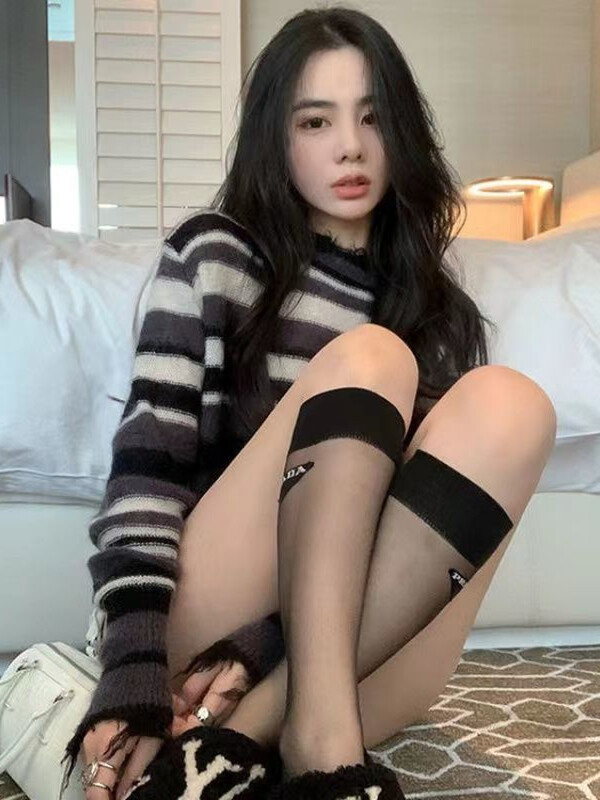 KOSAHIKI 2024 Korea mood avara õhuke silmkoeline naiste pulover