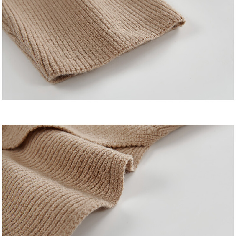 Kötött vágott pulóver Y2K felsők Női őszi hosszú ujjú pulóverek pulóver Winter Cross szabálytalan utcai ruházat pulóver húzó 22933