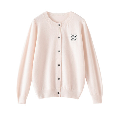 ADDONEE Női O-nyakú kardigán Preppy stílusú hosszú ujjú pulóver tavaszi őszre 100% merinó gyapjú kötöttáru koreai népszerű ruha
