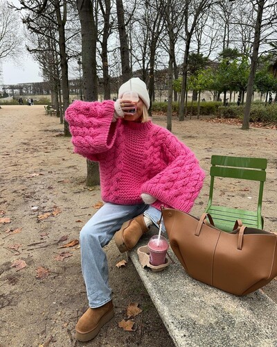 2024 Jesen Zima Preveliki pleteni pulover Ženski ležerni lijeni jednobojni pulover s okruglim izrezom Ženska pletena odjeća širokih rukava Ženska
