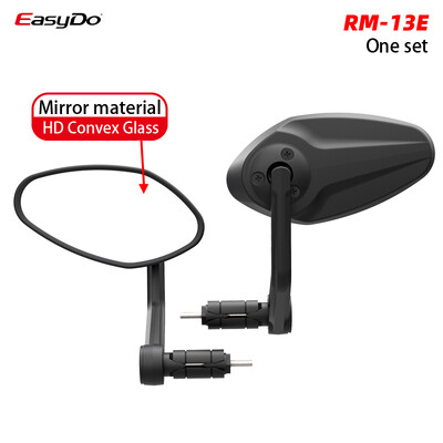 EasyDo kerékpár visszapillantó tükör biztonsági fényvisszaverő kerékpározás MTB országúti kormány végtükör HD széles látószögű tükör kerékpártartozékok