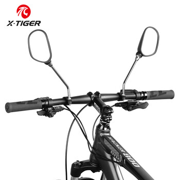 X-TIGER A Pair of Bicycle Rearview Mirror Universal Reflector Ρυθμιζόμενοι καθρέφτες ποδηλάτου Ηλεκτρικά σκούτερ Αξεσουάρ ποδηλάτου δρόμου