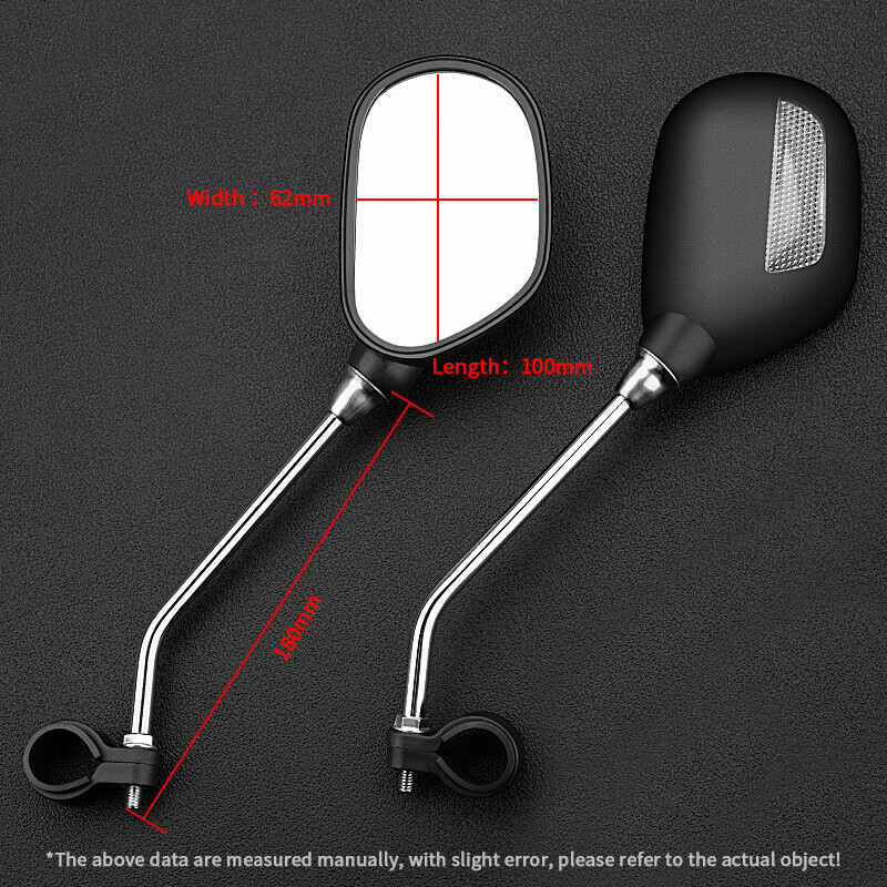 X-TIGER Par retrovizora za bicikle Univerzalni reflektor Podesiva ogledala za bicikle Električni skuter Dodaci za cestovne bicikle