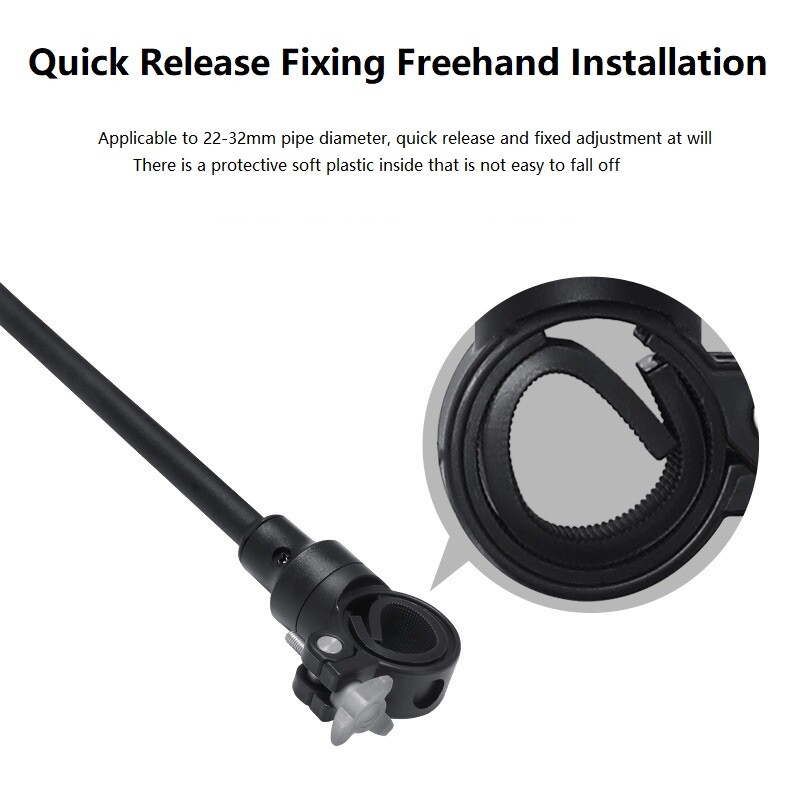 1/2Gb garie velosipēda atpakaļskata stūres spoguļi 360° kalnu šosejas motocikla motocikla saliekamā šļūtene regulējams atpakaļskata spogulis