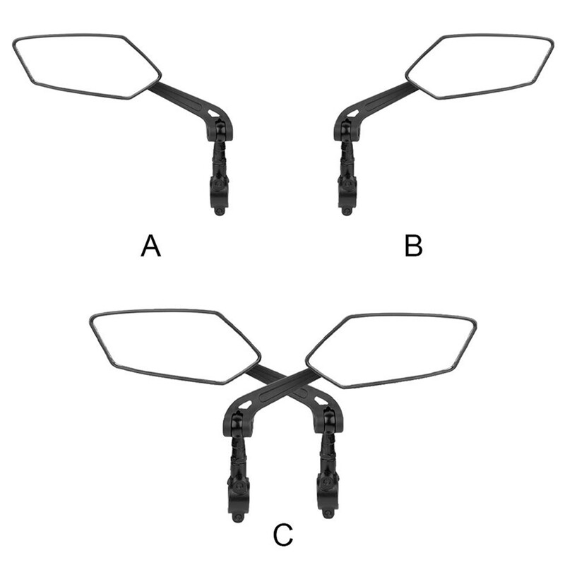 Ogledala širokog raspona Okretni upravljač Lijevi desni Ogledalo Sigurnosno podesivo ogledalo otporno na vremenske uvjete Dodaci za biciklizam