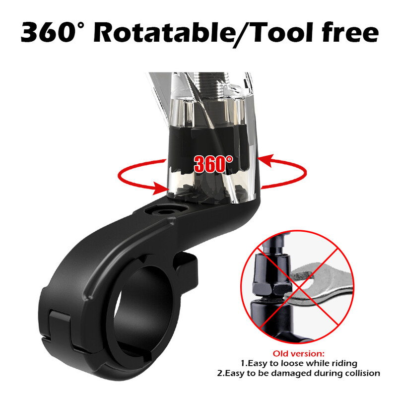 „EasyDo“ dviračio galinio vaizdo veidrodėlis vairo galinio vaizdo veidrodis, skirtas dviračio HD plataus diapazono veidrodėliui, skirtas motorolerio „Ebike“ dviračių priedams