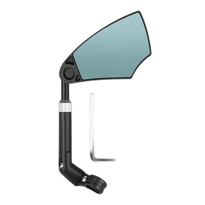 1gb pretatspīduma stūres velosipēda spogulis Velosipēda atpakaļskata spogulis 360° leņķī regulējams potītes velosipēda spogulis 0-1,97 collām