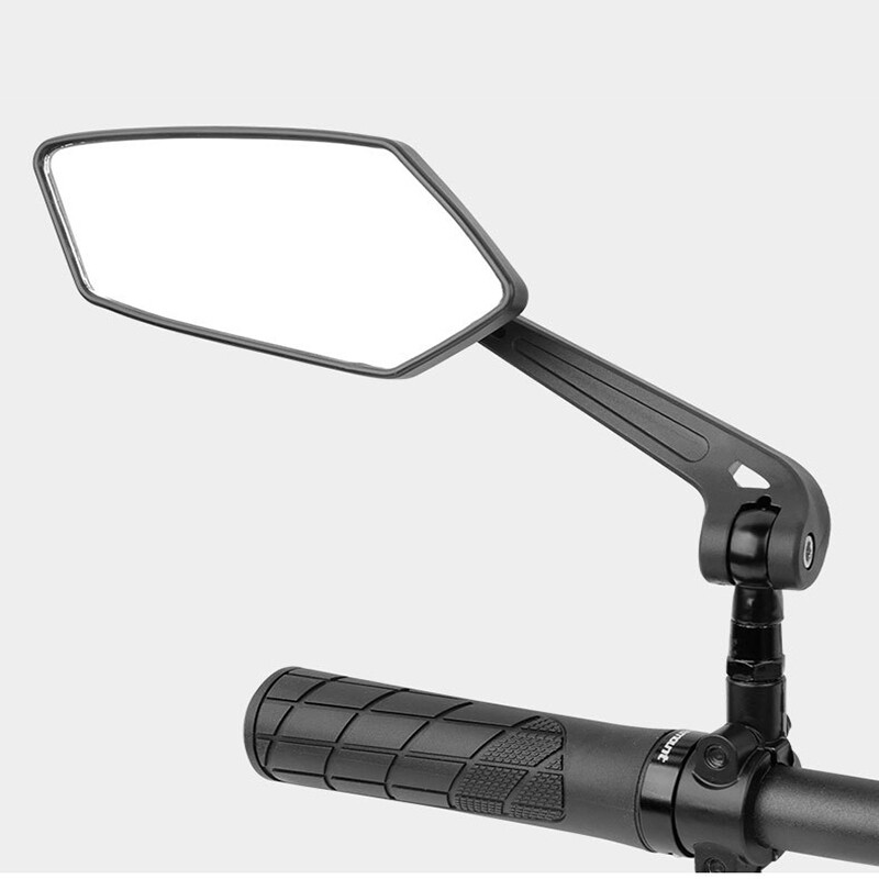 Dviračio galinio vaizdo veidrodėlis 360 sukimosi reguliavimas, skirtas e-dviračio atšvaitui, aiškus platus galinis taikiklis kairysis dešinysis veidrodėlis galinis vaizdas