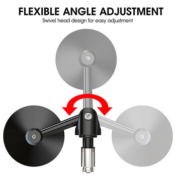 2PCS Универсално велосипедно огледало за обратно виждане Регулируемо завъртане Широкоъгълно колоездене Кормило Изглед отзад за MTB аксесоари за шосейни велосипеди