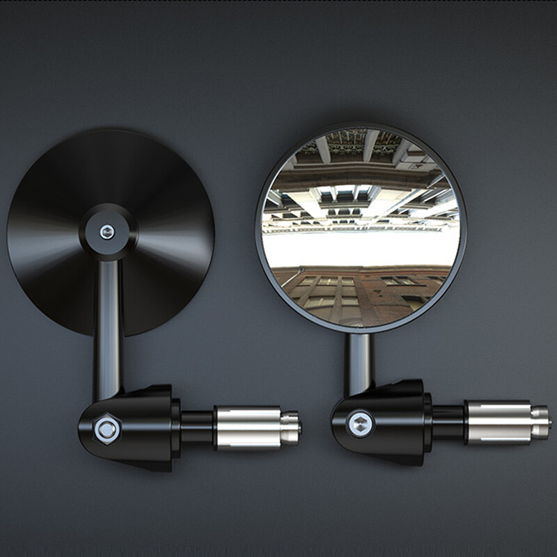 2 db univerzális kerékpáros visszapillantó tükör, állítható, elforgatható, széles szögű kerékpáros kormányrúd hátulnézete MTB országúti kerékpár-tartozékokhoz