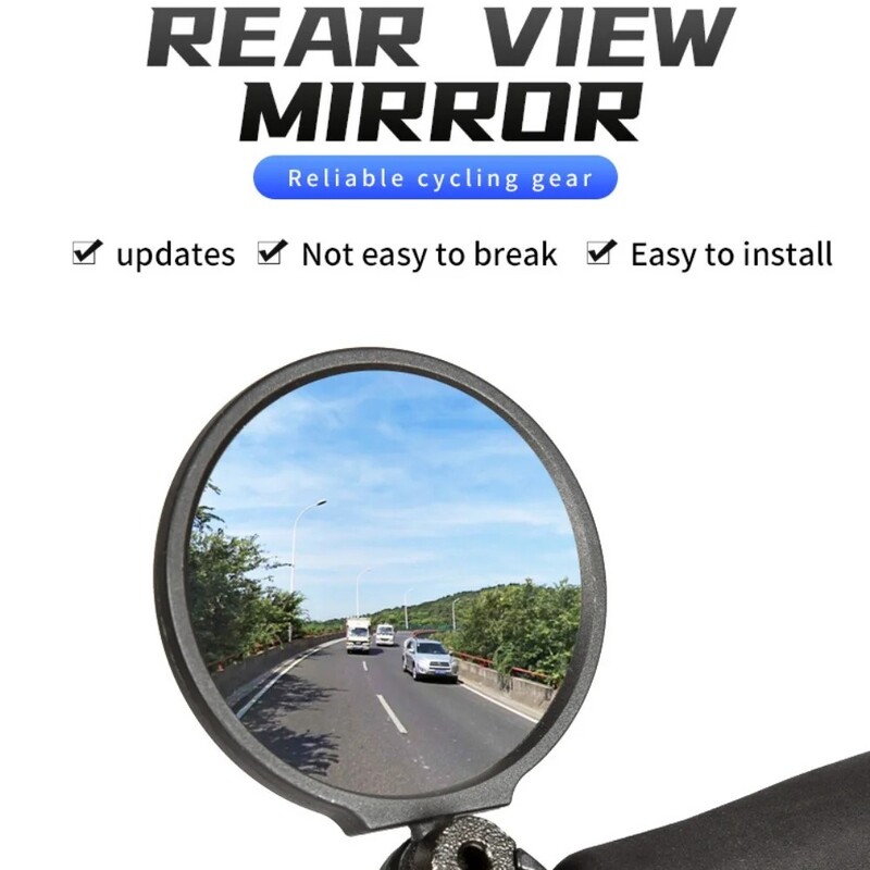 Ogledalo za cestovne bicikle Ogledalo za trkaće bicikle Ogledalo na upravljaču Fleksibilno sigurnosno trkaće retrovizori Podesivi retrovizori Neslomljivi