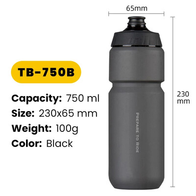 650/750 ml jalgratta veepudel Kaasaskantav MTB maanteejalgratta veepudeli hoidik pigistatav kruus Jooksmine ronimine Spordikeetja Jalgratta tass
