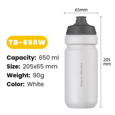 650/750 ml jalgratta veepudel Kaasaskantav MTB maanteejalgratta veepudeli hoidik pigistatav kruus Jooksmine ronimine Spordikeetja Jalgratta tass
