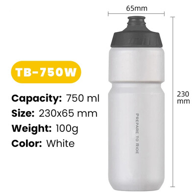 650/750 ml jalgratta veepudel Kaasaskantav MTB maanteejalgratta veepudeli hoidik pigistatav kruus Jooksmine ronimine Spordikeetja Jalgratta tass