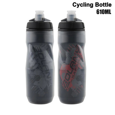 Sticlă de apă pentru bicicletă 600 ml Sticlă de apă pentru ciclism montan PP5 Sticlă protejată împotriva căldurii și gheții Cupă pentru sport în aer liber Echipament pentru ciclism