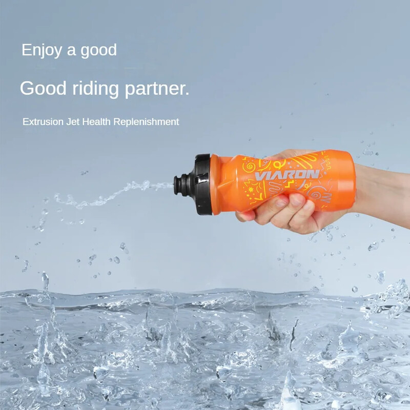 550ML VIARON Sticla de apă pentru bicicletă de calitate rutieră Sport Fitness Călărie Fierbător rezistent la scurgeri Sticla de bicicletă Accesorii pentru biciclete