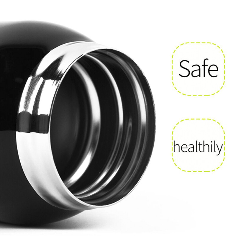 500 ml velosipēda ūdens pudele nerūsējošā tērauda dzēriena kolbas kauss āra sportam, skriešanai kalnos, riteņbraukšanai.