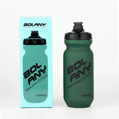 BOLANY 610 ml saspiežamā velosipēda ūdens pudele MTB šosejas velosipēdam, noplūdes necaurlaidīga dzeramā tējkanna āra riteņbraukšanai, skriešanai un kāpšanas sportam