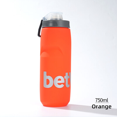 Betway 620/750ML Sticle de apă pentru bicicletă Husă cu clapetă rezistentă la praf, care se stoarce MTB, pentru ciclism pe drum, ceainic în aer liber cu mâner detașabil