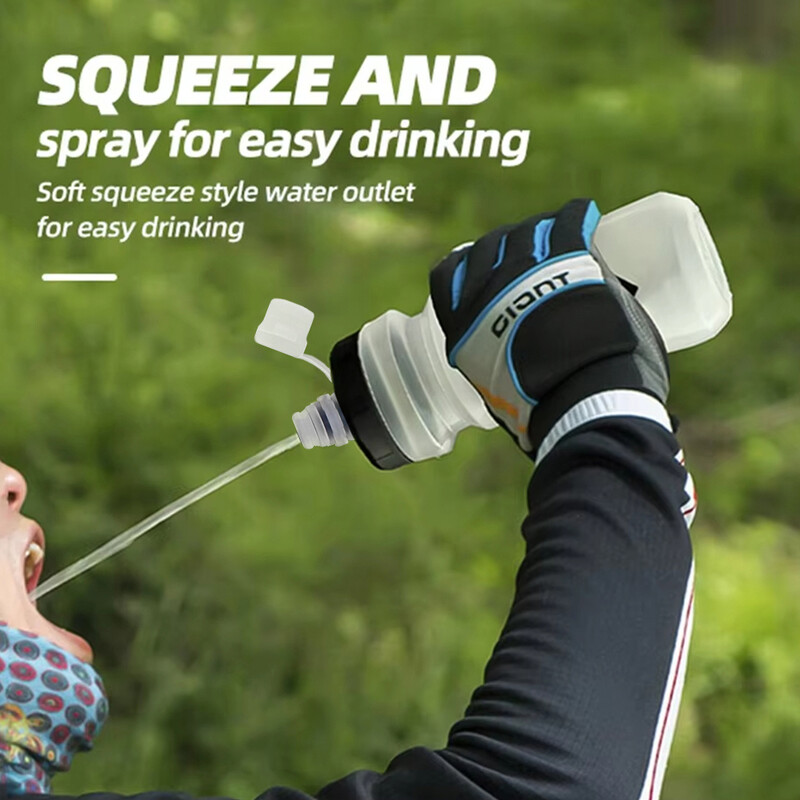 600 ml velosipēda ūdens pudele kalnu ceļu velosipēda saspiežamā krūze āra sporta saspiežamās pudeles velotējkannas velosipēda krūzes turētājs