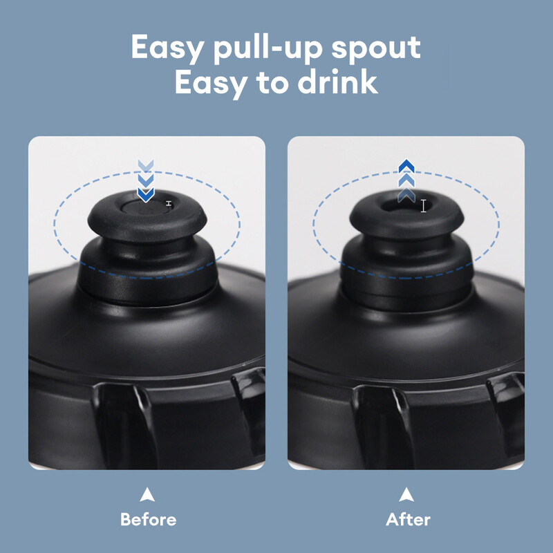 2024 550ML Μπουκάλι Νερού Ποδηλάτου PP5 Squeeze Out Water-Autoproof Cycling Outdoor Sports Bottle Water Fitness Πλαστικό κύπελλο νερού