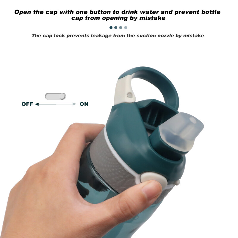 Biciklistička boca za vodu od 750 ml, prijenosna slamka od materijala od tritana, bez BPA, izdržljivi šejker za sportove na otvorenom, fitnes, MTB biciklističke boce za piće