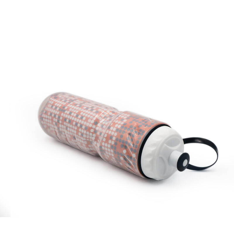 710 ML velosipēdu ūdens pudele divslāņu termonoturīga un karsta āra sporta Mtb šosejas velosipēdu ūdens pudeles riteņbraukšanas aprīkojumam