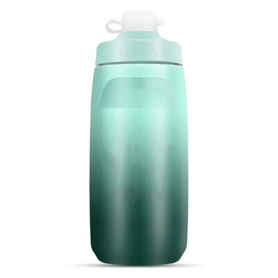 Āra riteņbraukšanas ūdens pudele velosipēda gradienta ūdens pudele pārnēsājama āra riteņbraukšanai pārnēsājama ar noņemamu vāku noslēgta izteka