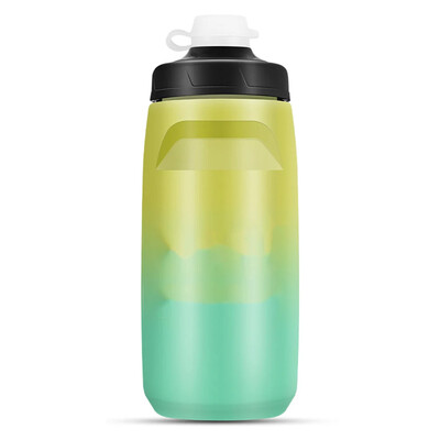 Āra riteņbraukšanas ūdens pudele velosipēda gradienta ūdens pudele pārnēsājama āra riteņbraukšanai pārnēsājama ar noņemamu vāku noslēgta izteka