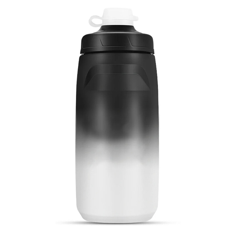 Āra riteņbraukšanas ūdens pudele velosipēda gradienta ūdens pudele pārnēsājama āra riteņbraukšanai pārnēsājama ar noņemamu vāku noslēgta izteka