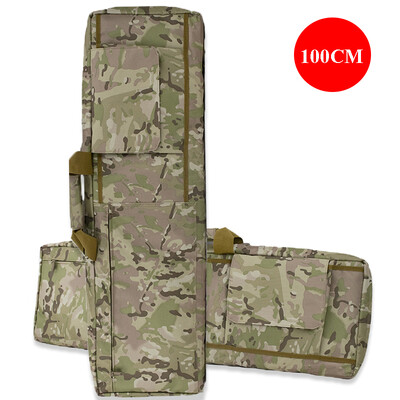 Odolná poľovnícka taška na zbraň 600D Oxford, vonkajšia airsoftová paintballová pušková taška na zbraň, puzdro na pušku, taška na zbraň 85 cm / 100 cm