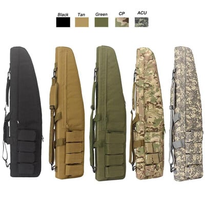 Echipament de vânătoare Geantă tactică pentru armă Geantă Molle în aer liber Trage cu pușcă Airsoft Geantă de umăr pentru transport pentru pușcă 70cm 98cm 118cm