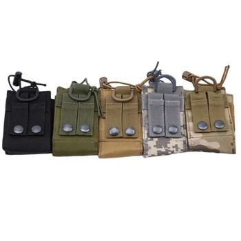 2024 Tactical Radio Pouch Hunting Walkie Talkie Holking Interphone Κρεμαστή τσάντα Molle Nylon Magazine Pouch Pocket Caza