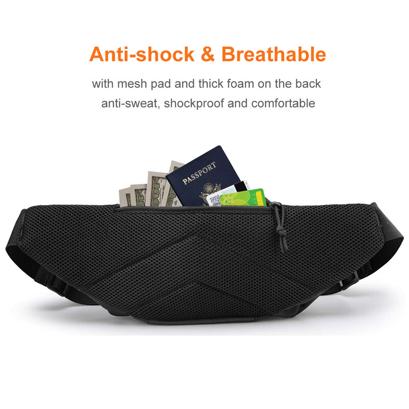 Taktička torba za pištolj Prsa oko struka Torba za pištolj Futrola za pištolj Fanny Pack s držačem torbice za spremnik za Glock 17 19 Beretta M9 SIG