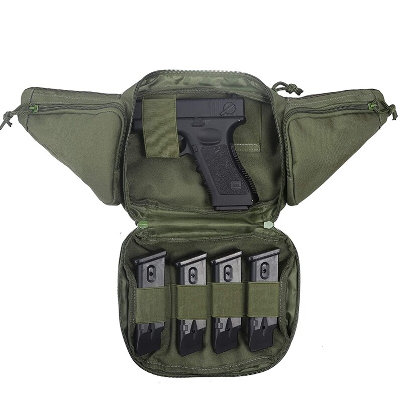 Taktička torba za pištolj Prsa oko struka Torba za pištolj Futrola za pištolj Fanny Pack s držačem torbice za spremnik za Glock 17 19 Beretta M9 SIG