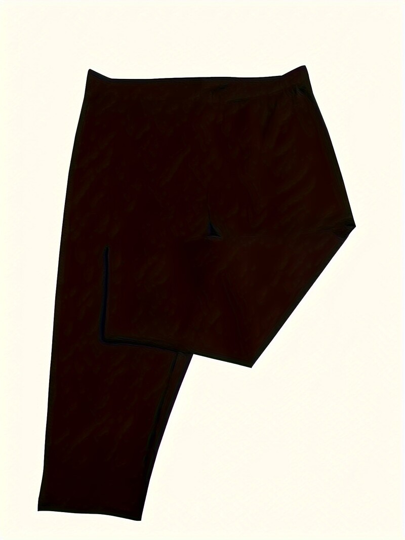 Jednostavne kapri tajice veće veličine Ležerne rastezljive tajice s elastičnim strukom za proljeće ljeto Ženska odjeća velikih veličina