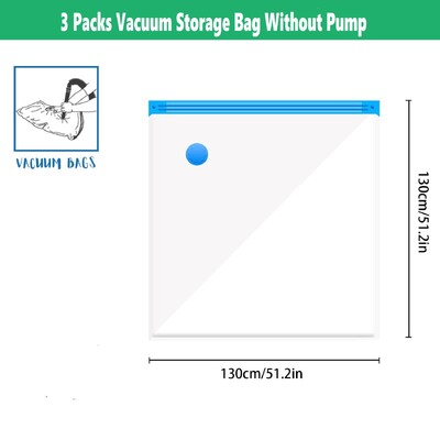 5 pakiranja vakuumskih vrećica za pohranjivanje jorgana i deka Odjeća Organizator za pakiranje za putovanje kući Uključena pumpa